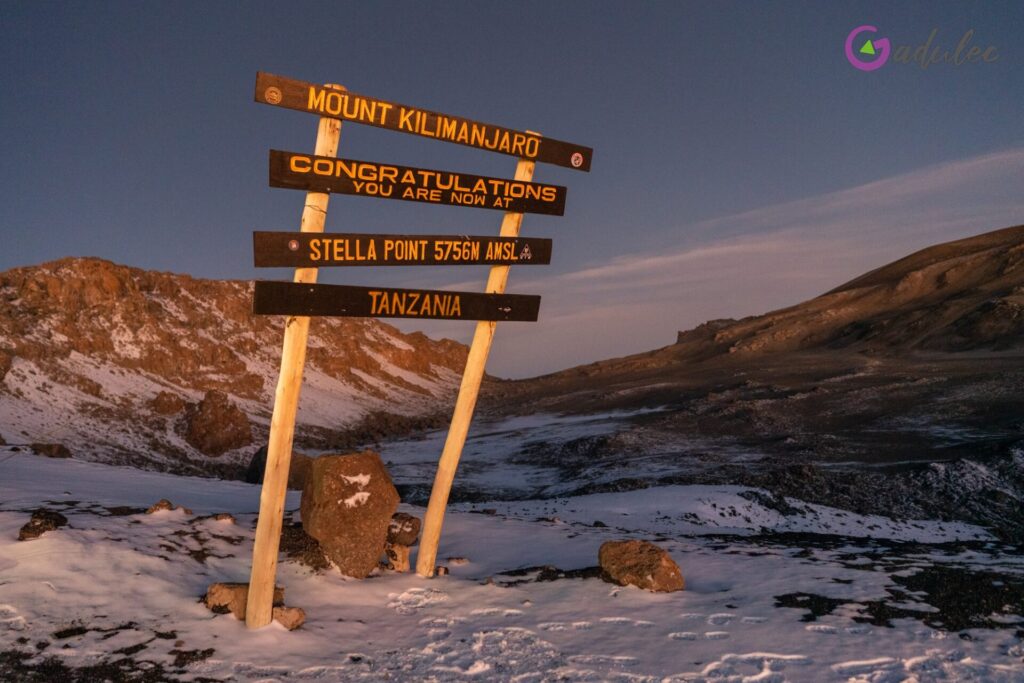 Stella Point - Kilimandżaro
