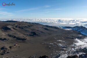 Uhuru Peak - krater